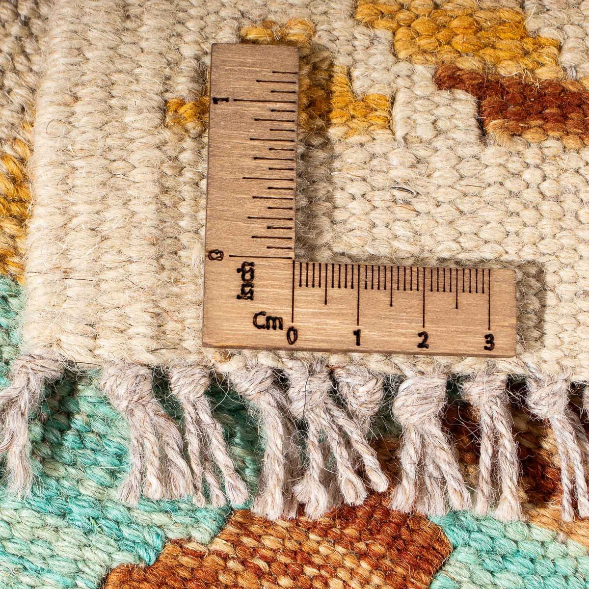 Kelim Carpet - Splash - 152 x 101 cm - flerfarvet