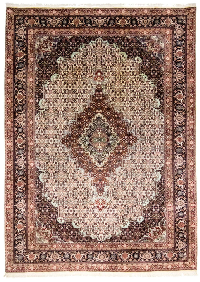 Persisk tæppe - Bijar - Royal - 296 x 210 cm - blå