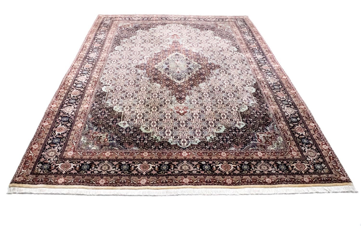 Persisk tæppe - Bijar - Royal - 296 x 210 cm - blå