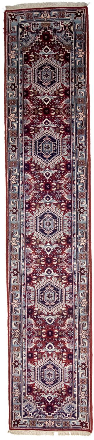 Løber Orientalsk tæppe - 343 x 69 cm - rød
