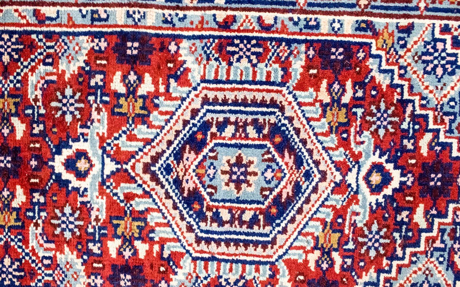 Løber Orientalsk tæppe - 343 x 69 cm - rød