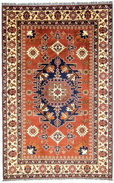 Hatchlu Tæppe 203x313cm - Orientalsk tæppe - rust