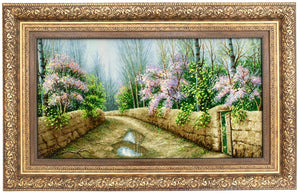 Billede tæppe - 112 x 75 cm - flerfarvet