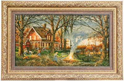 Billede tæppe 62x102cm - Orientalsk tæppe