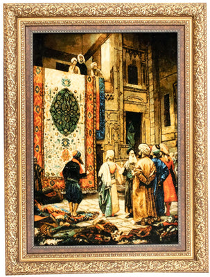 Bild-Teppich 103 x 80 cm Quadratischer Teppich