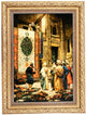Billede tæppe 103x80cm - Orientalsk tæppe