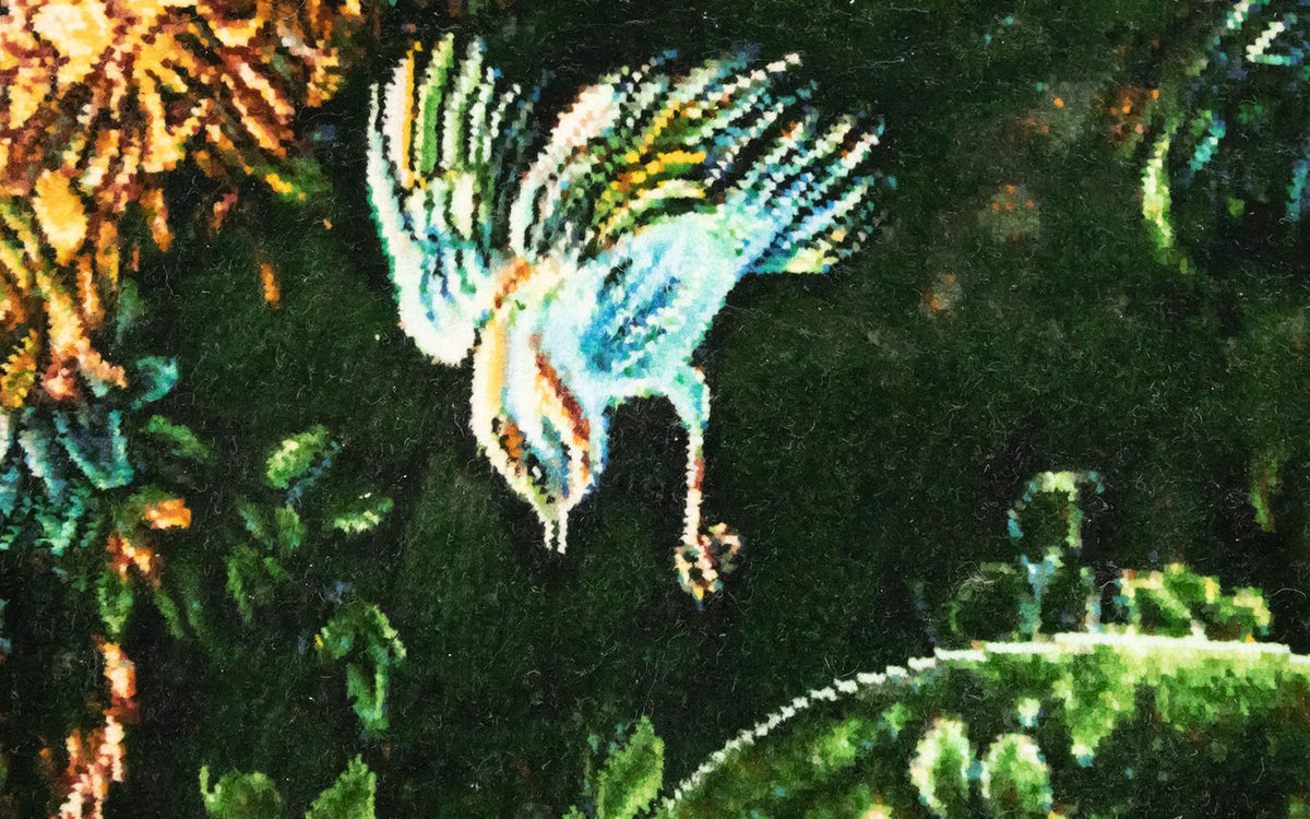 Billede tæppe 82x128cm - Orientalsk tæppe
