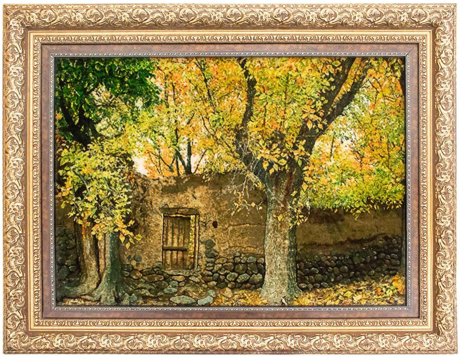 Billede tæppe - 98 x 77 cm - flerfarvet