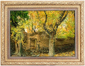 Billede tæppe - 98 x 77 cm - flerfarvet