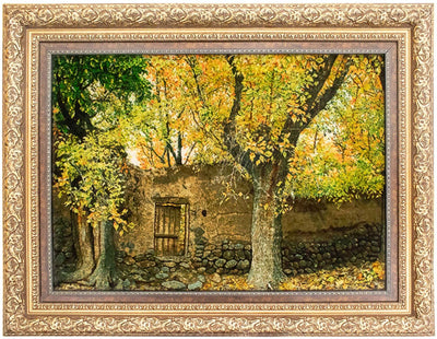 Billede tæppe 77x98cm - Orientalsk tæppe