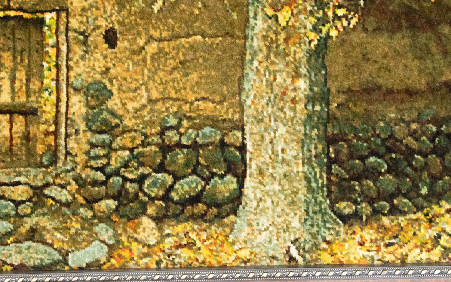 Billede tæppe - 98 x 77 cm - flerfarvet