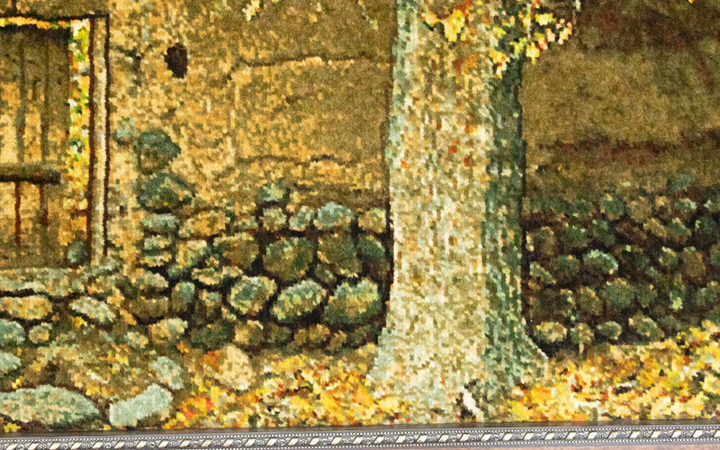 Billede tæppe - 98 x 77 cm - flerfarvet