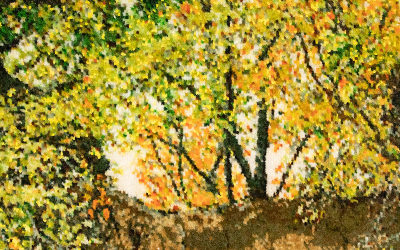 Billede tæppe 98x77cm - Orientalsk tæppe