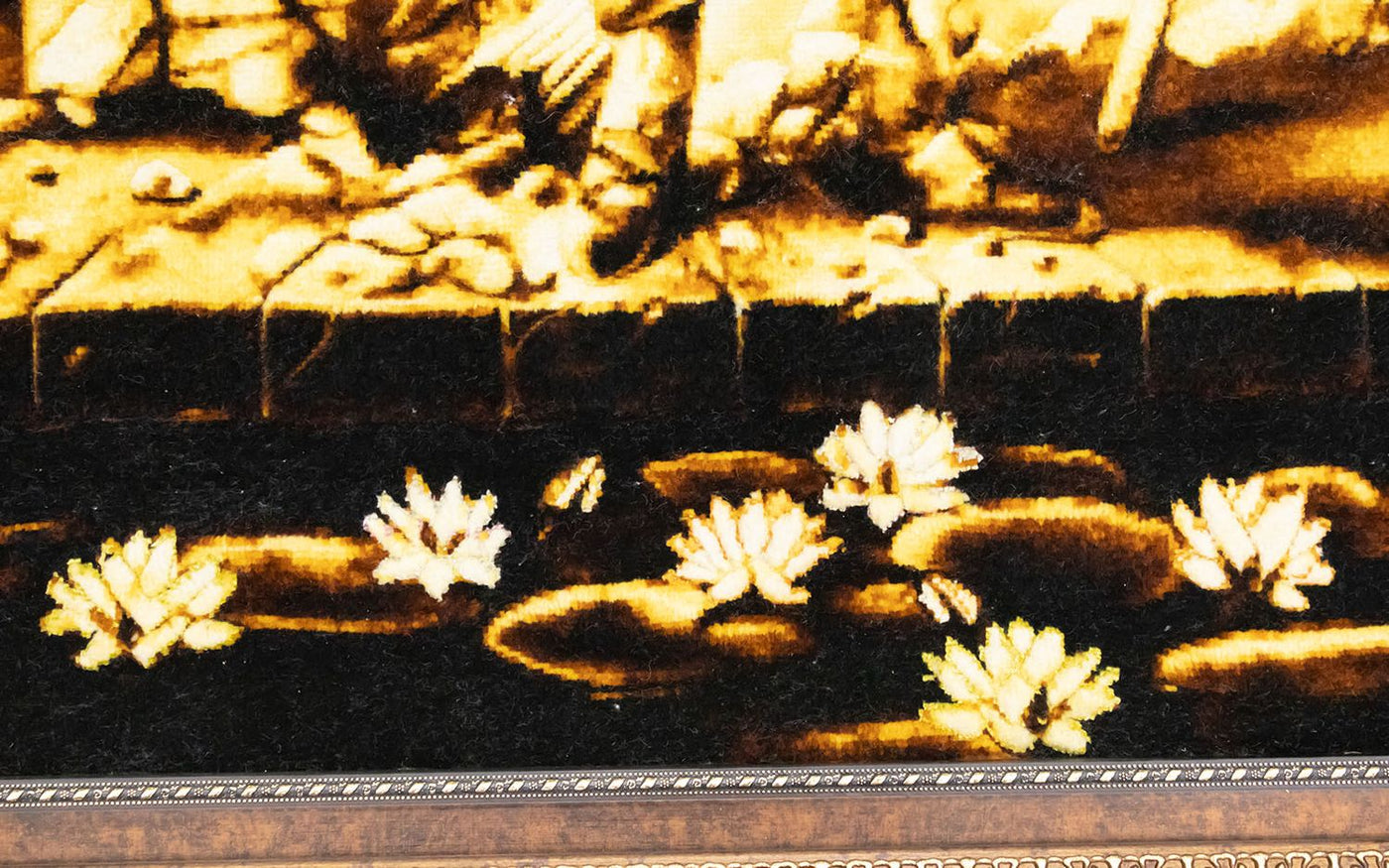 Billede tæppe 122x90cm - Orientalsk tæppe