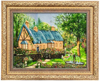 Billede tæppe - 91 x 72 cm - flerfarvet