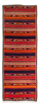 Antikt kilim Tæppe 340x125cm