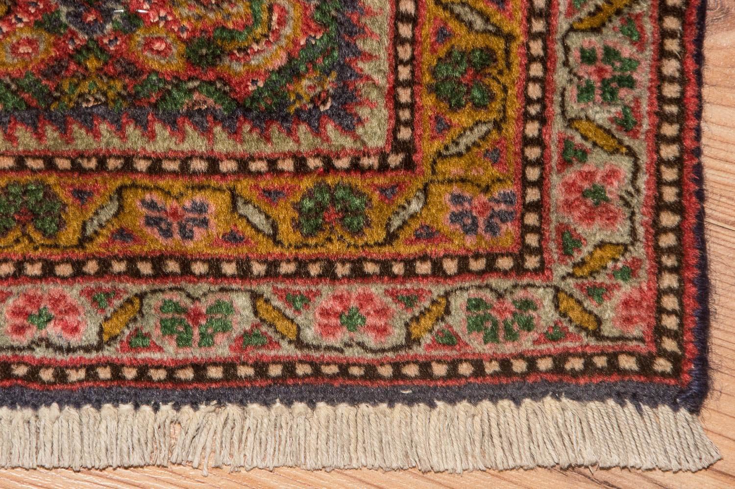 Persisk tæppe - Tabriz - Royal - 114 x 73 cm - blå