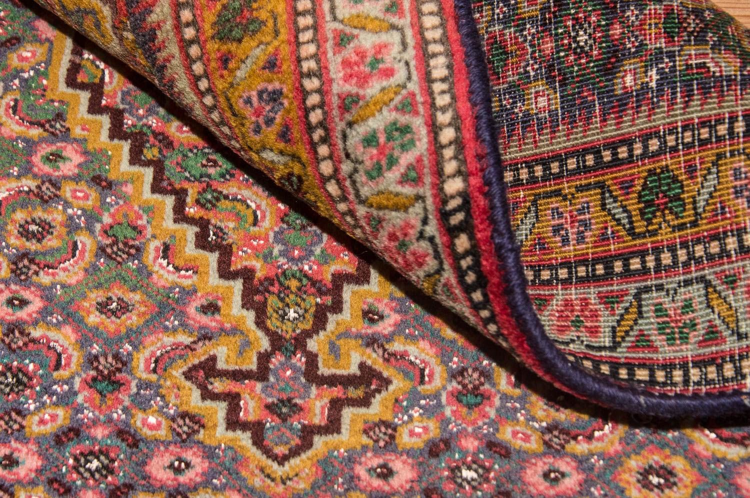 Persisk tæppe - Tabriz - Royal - 114 x 73 cm - blå
