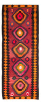 Antikt kilim Tæppe 350x130cm