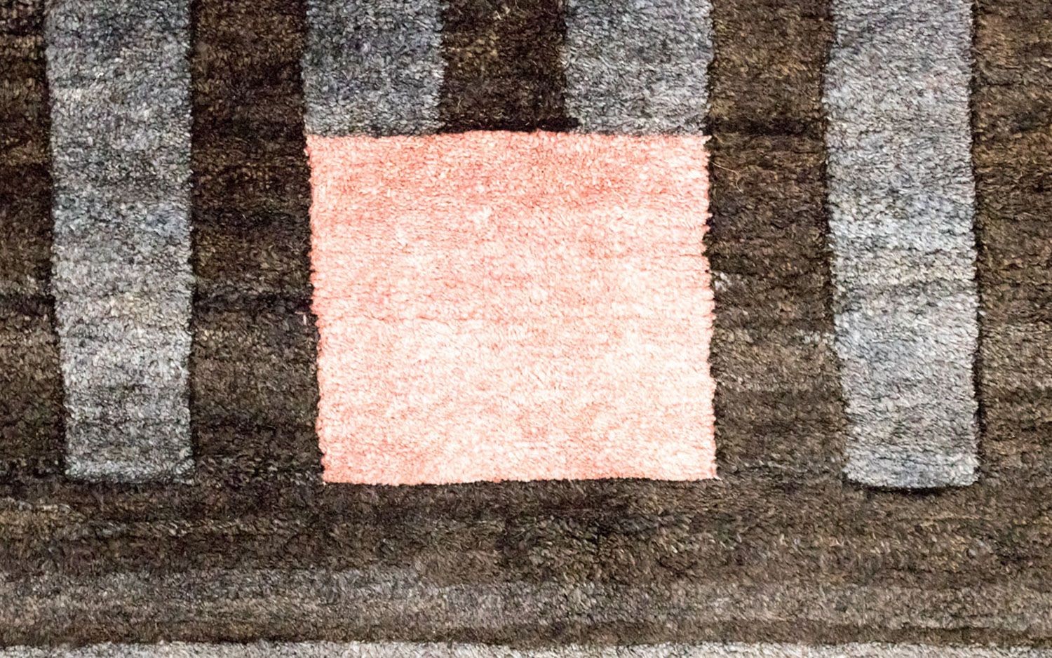 Nepal Tæppe - 232 x 175 cm - flerfarvet
