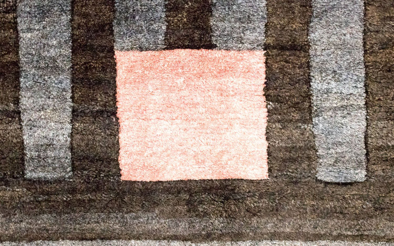Nepal Tæppe - 232 x 175 cm - flerfarvet