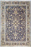 Persisk tæppe - Keshan - 380 x 288 cm - blå