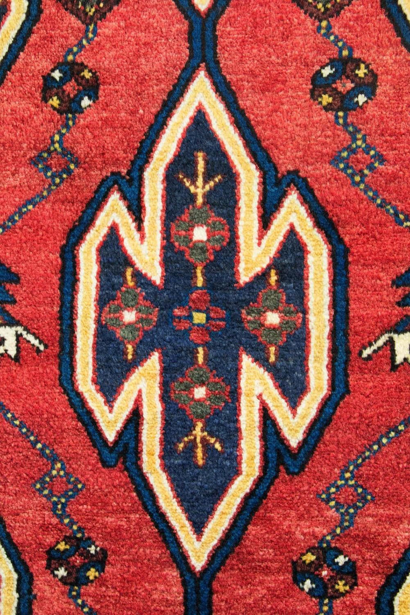 Persisk tæppe - Nomadisk - 135 x 85 cm - rød