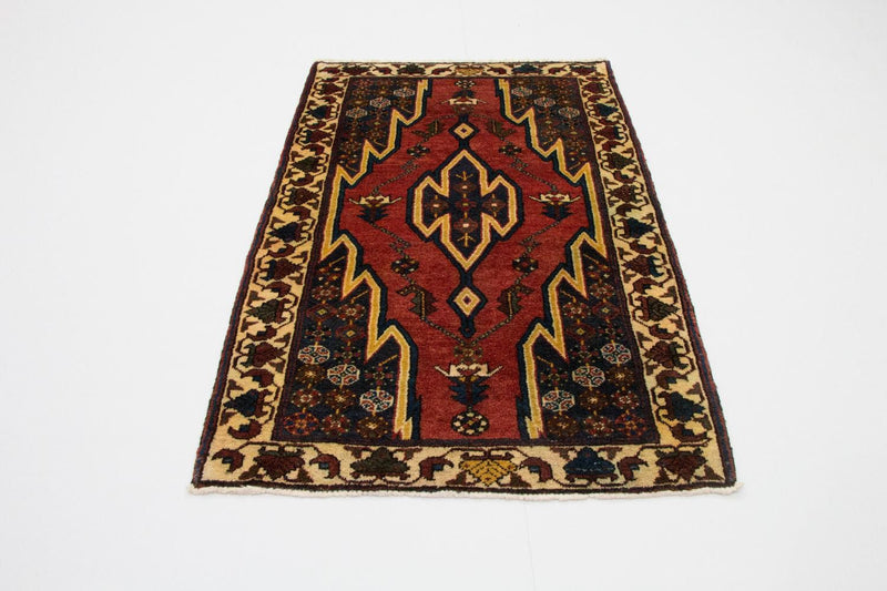 Persisk tæppe - Nomadisk - 135 x 85 cm - rød
