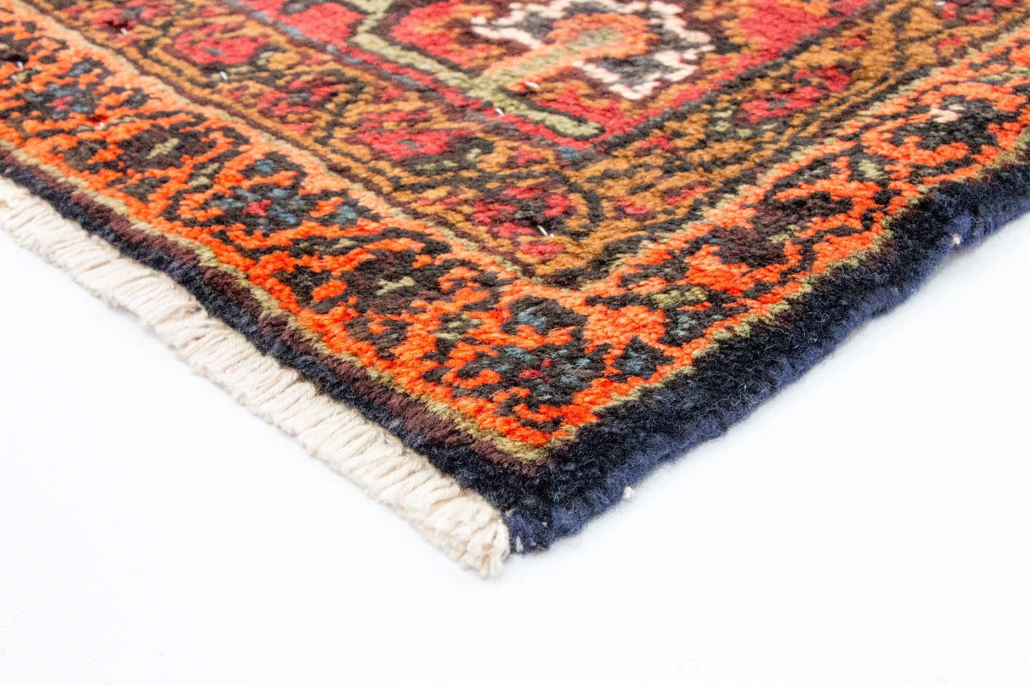 Persisk tæppe - Nomadisk - 183 x 110 cm - orange