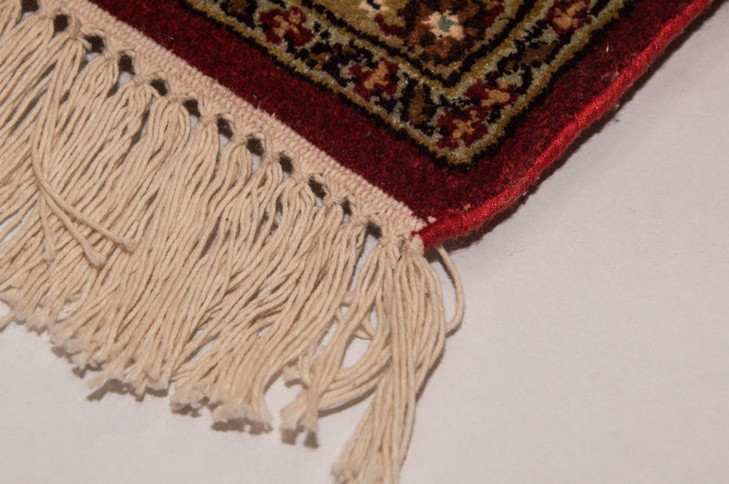 Silketæppe - Kashmir Silk - 245 x 170 cm - rød