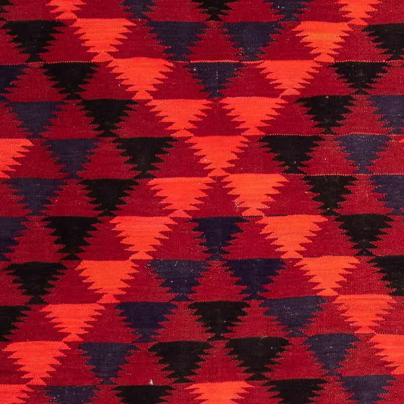 Løber Kelim-tæppe - gammelt - 280 x 145 cm - flerfarvet
