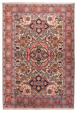 Persisk tæppe - Nomadisk - 200 x 137 cm - pink