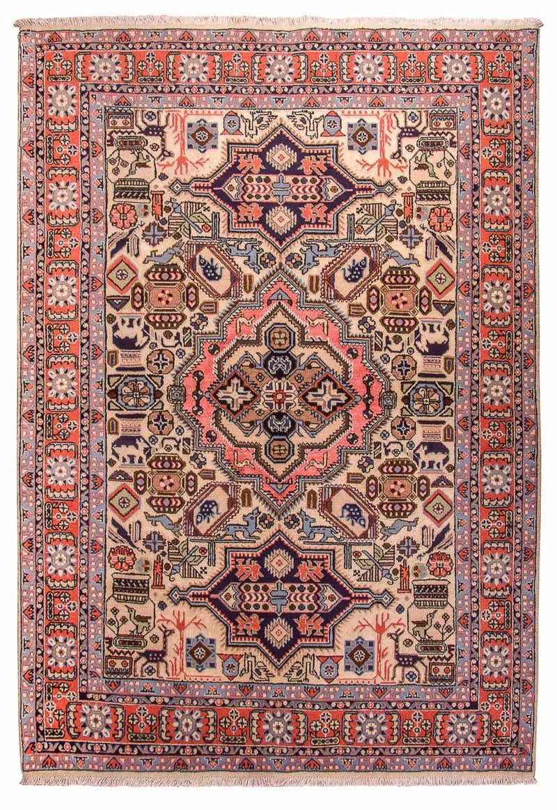 Persisk tæppe - Nomadisk - 200 x 137 cm - pink