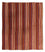 Kelim-tæppe - gammelt - 260 x 215 cm - flerfarvet