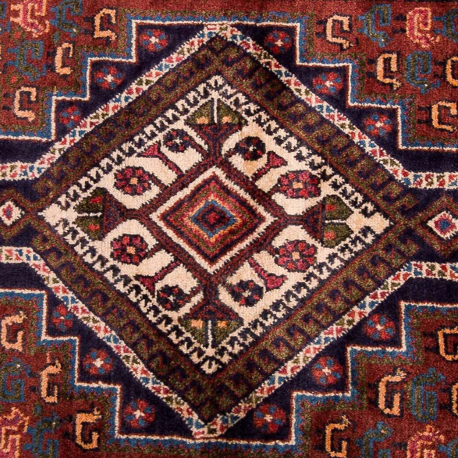 Persisk tæppe - Nomadisk - 192 x 128 cm - flerfarvet