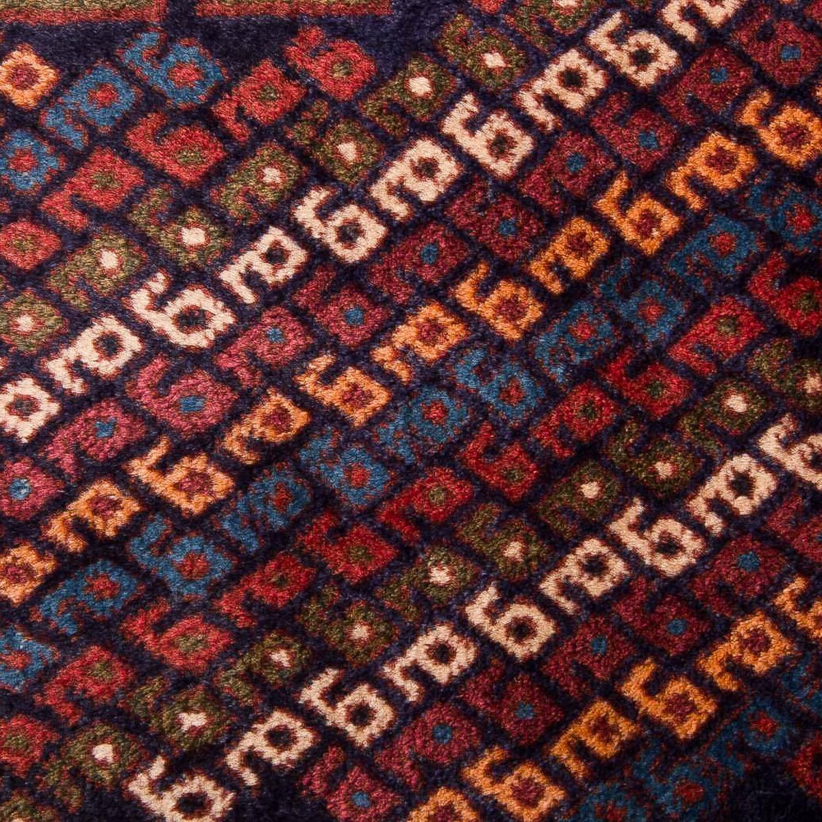 Persisk tæppe - Nomadisk - 192 x 128 cm - flerfarvet