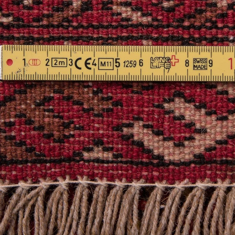 Turkaman-tæppe - 134 x 99 cm - mørkeblå