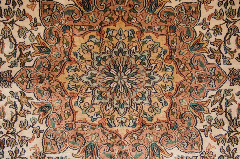 Silketæppe - Kashmir Silk - 295 x 173 cm - beige