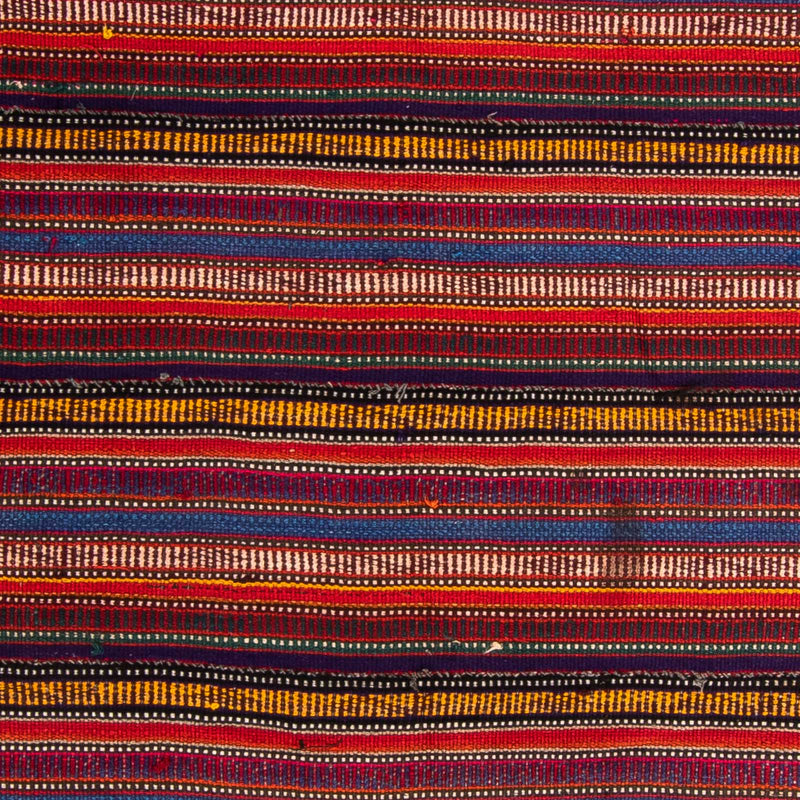 Kelim-tæppe - gammelt firkantet  - 185 x 180 cm - flerfarvet
