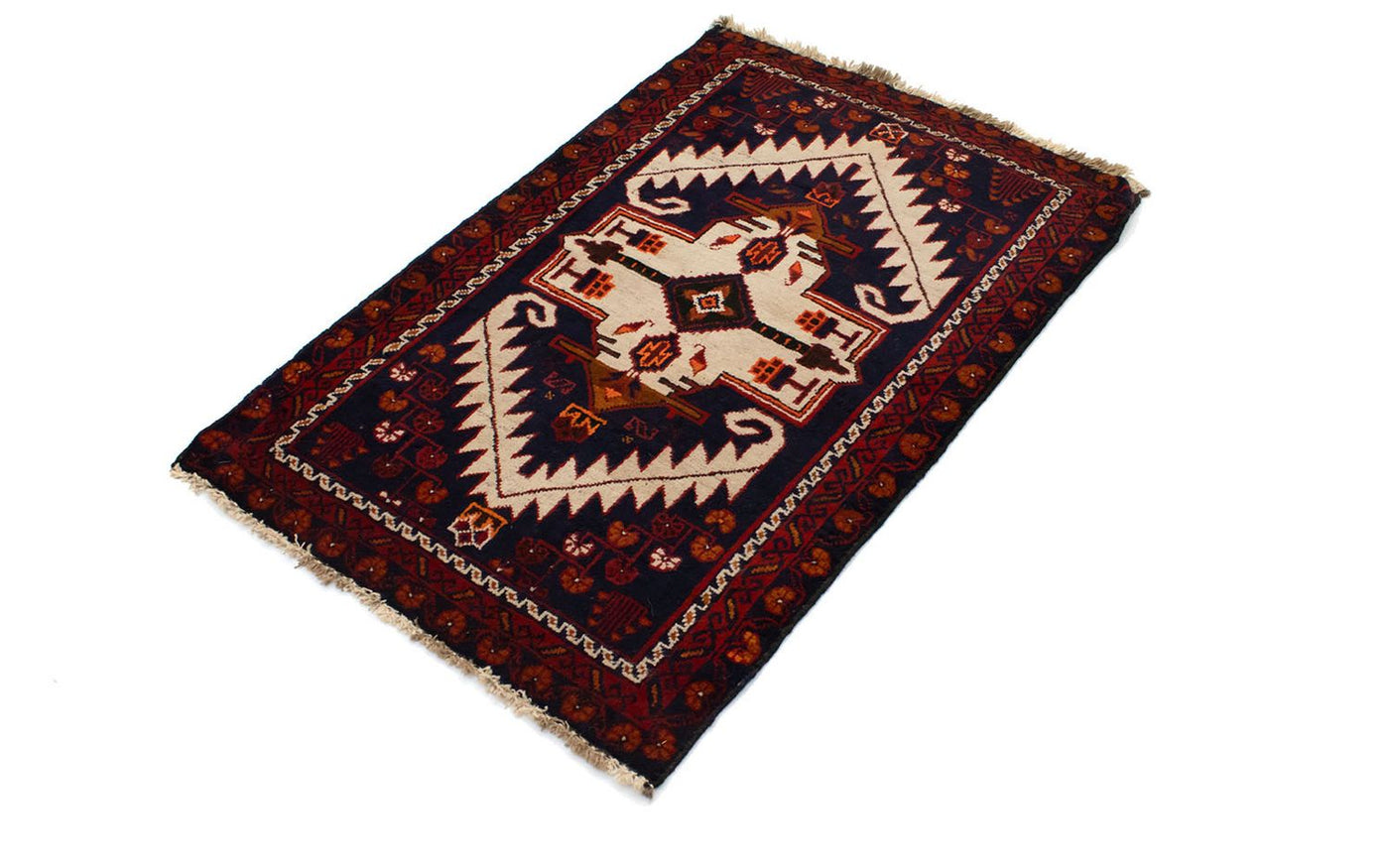 Baluch-tæppe 132x84cm - Orientalsk tæppe