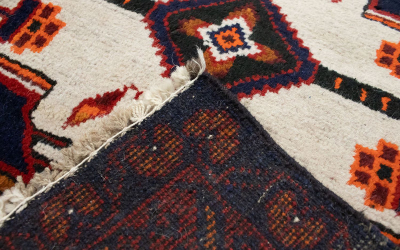Baluch-tæppe - 132 x 84 cm - blå
