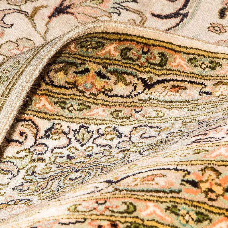 Silketæppe - Kashmir Silk - 314 x 213 cm - beige