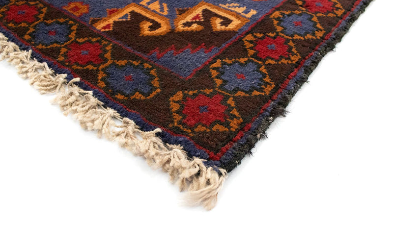 Baluch-tæppe - 130 x 74 cm - blå