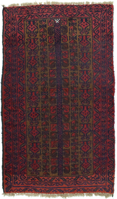 Baluch-tæppe 74x126cm - Orientalsk tæppe