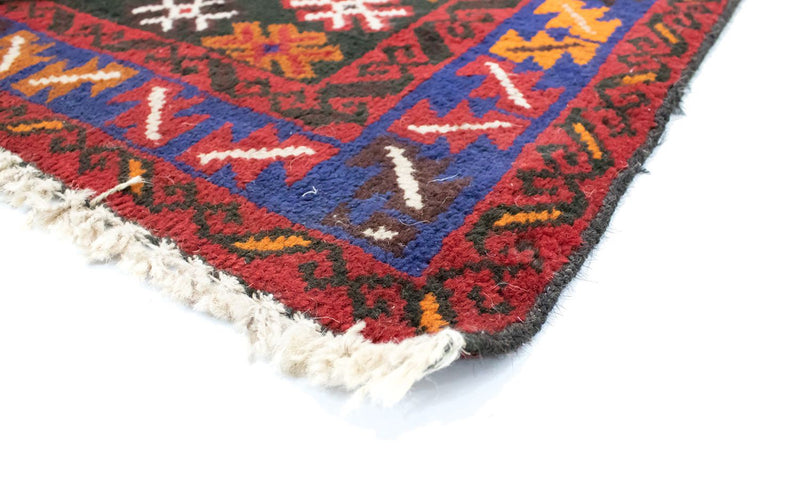 Baluch-tæppe - 130 x 88 cm - rød