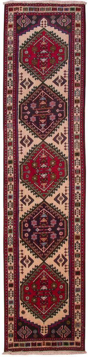 Løber Persisk tæppe - Nomadisk - 290 x 70 cm - beige