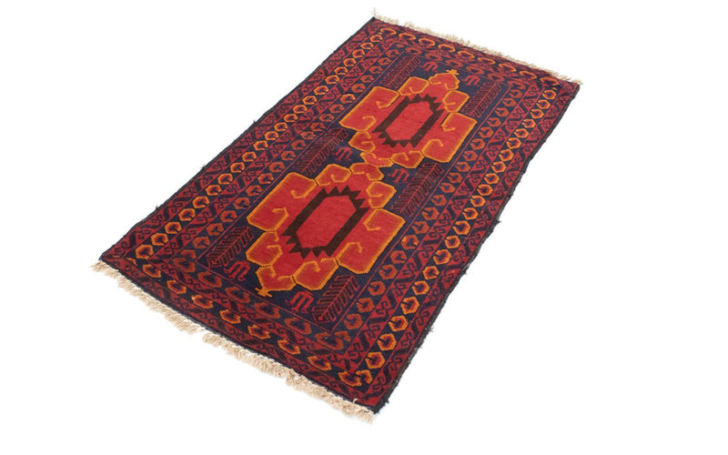 Baluch-tæppe - 138 x 78 cm - blå
