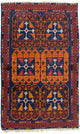 Baluch-tæppe 120x73cm - Orientalsk tæppe