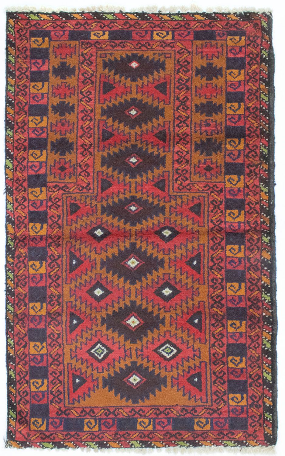 Baluch-tæppe - 146 x 86 cm - flerfarvet