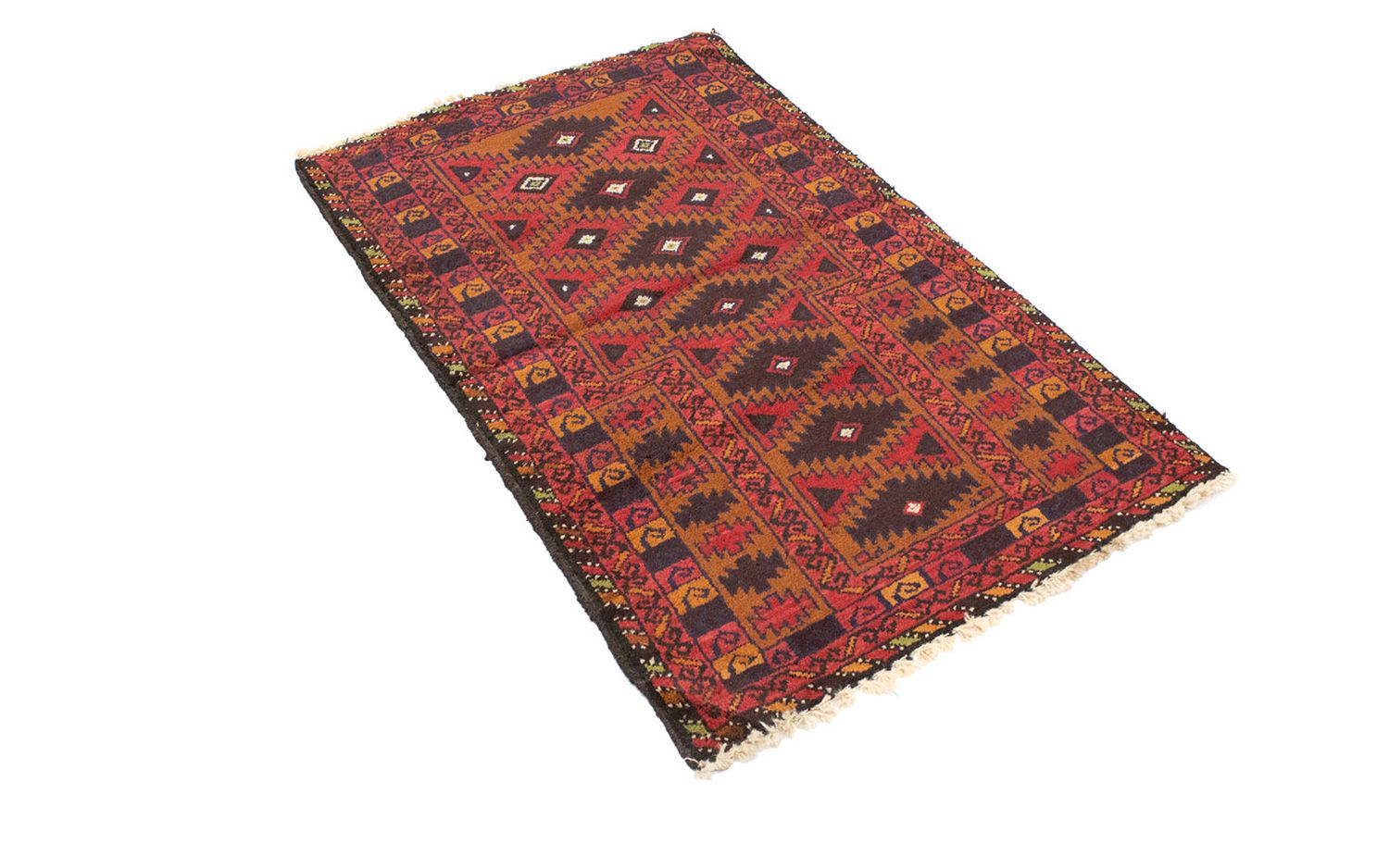 Baluch-tæppe - 146 x 86 cm - flerfarvet